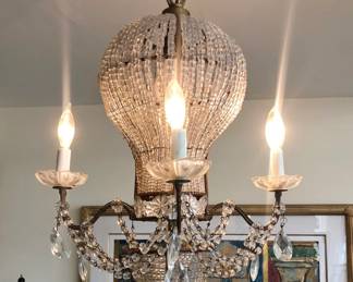 "Balloon" Crystal Chandelier
