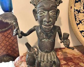 African Bronze Figure
