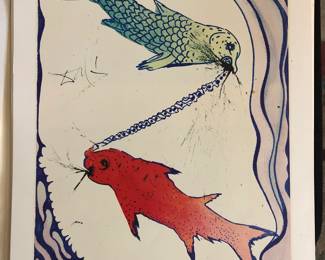 Dali Litho "Pisces"
