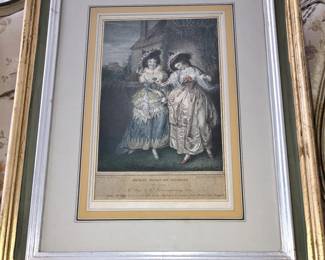 Pair of Antique Etchings