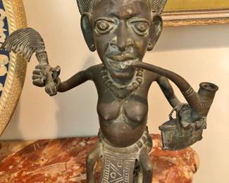 African Bronze Figure