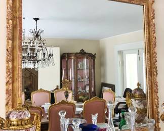 Large Gilt framed Mirror
