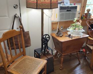 Colonial Lamp and Furniture