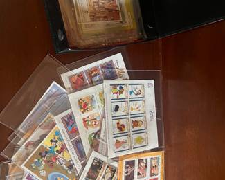 Disney stamp collection 