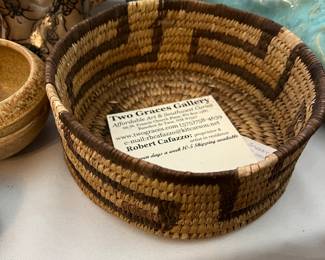 Native American baskets