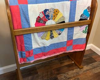Quilt, rack