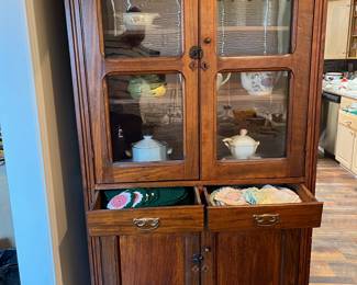 Antique kitchen cupboard 