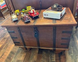 Very old trunk with lock/key