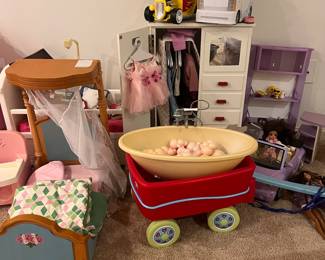 American Girl Furniture and Wardrobe, More