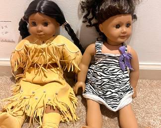 Two American Girl Dolls