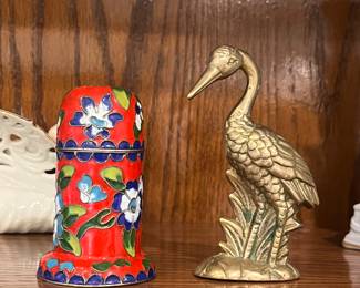 Vintage Nippon Vase, Miniature Figurine and More