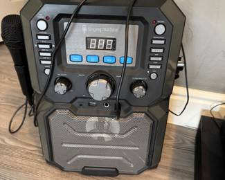Singing Machine Karaoke System with Microphone