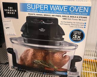 Sharper Image Super Wave Oven In Box