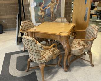 Marge Carson Convertable Game Table