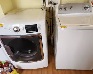 Whirlpool Washer and Maytag Dryer