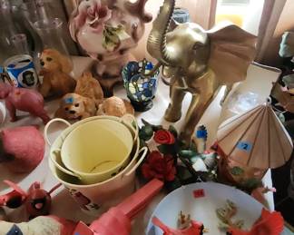 Cardinal decorations, Capidimonte vase and More