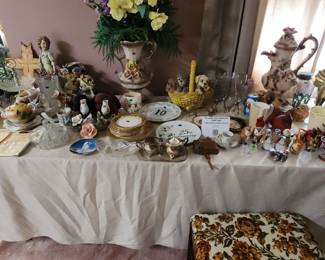 Antique Houseware, Capidimonte and More