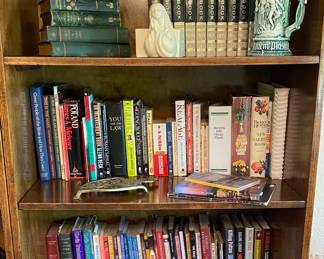 Books and decor