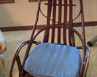Vintage Bentwood wood Amish Rocker chair