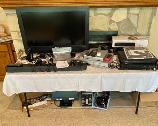 Group of Audio Video electronics