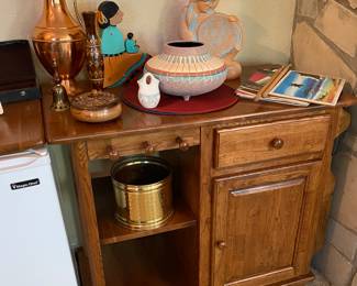 Vintage Wood serving stand/buffet