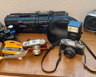 Vintage camera equipment