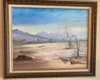 Vintage painting