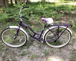 Schwinn Lakeshore bike, purple