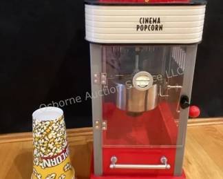 Tabletop popcorn machine