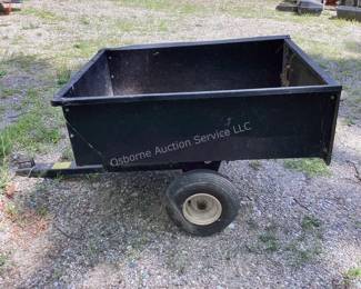 Garden utility trailer
