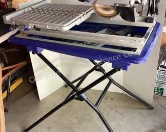 Kobalt wet tile saw