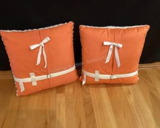 Life jacket pillows (4 available)