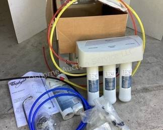 Whirlpool reverse osmosis water filtration system