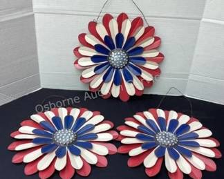 Red, White & Blue decor