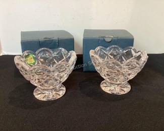 Waterford for Amway candlesticks