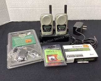 GSight laser training cartridge, radios & more
