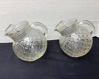 Glass water pitchers
