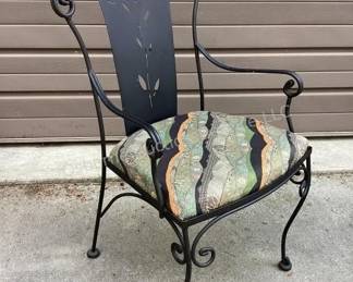 Iron patio table & chairs