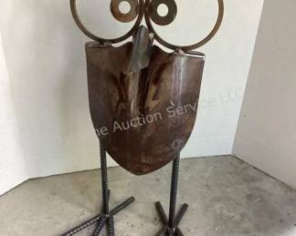 Artisan steel owl