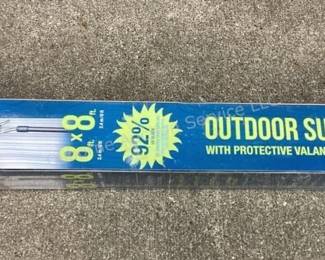 New outdoor sun shade