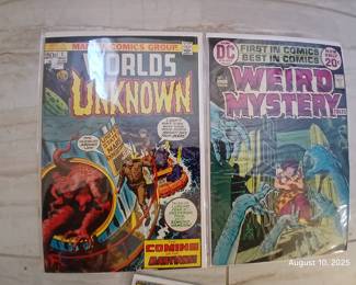 First issue horror comics.