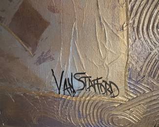 Van Stafford - Acrylic on Canvas - Signed