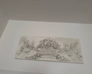 Rose Flower Pot Relief