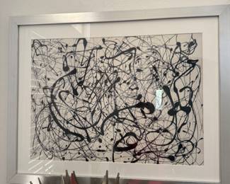 Jackson Pollock.  Fine Art Print - GRAY (dated ‘48)