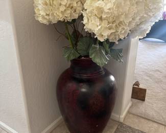 Very large floral vase