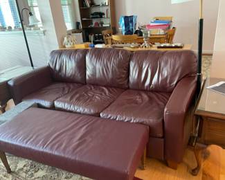 Sofa, ottomon$100.