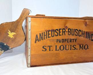AnheuserBusch Budweiser Crate