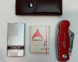 Zippo Lighter Pocket Knives