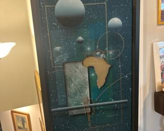 JC Kugler, out of Africa. 24” x 12.” Oil on Canvas