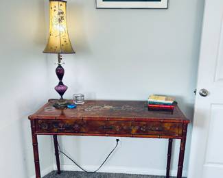 Vintage Bamboo Desk